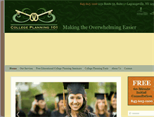 Tablet Screenshot of collegeplanning101.org